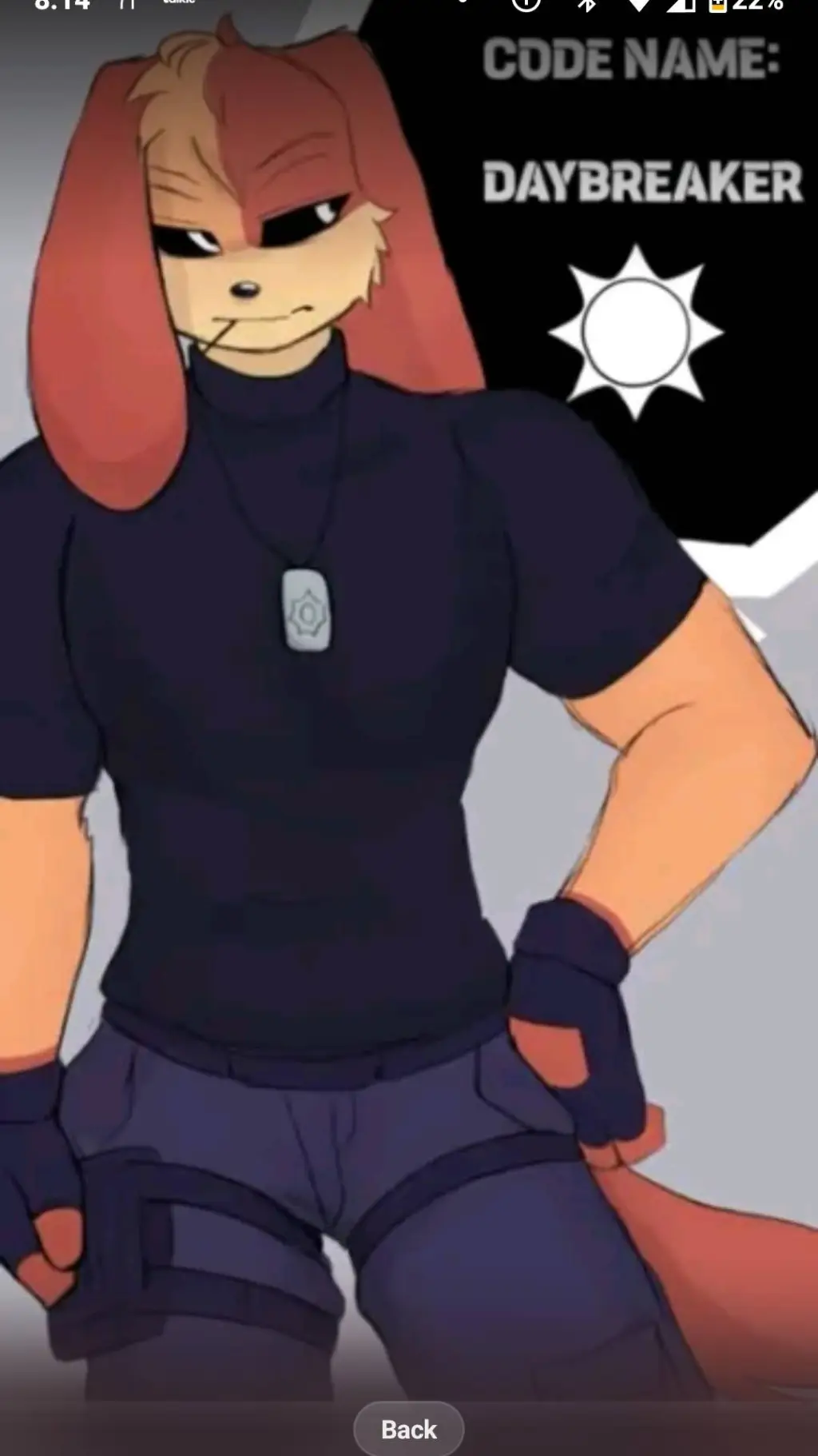 ai character: Dogday background