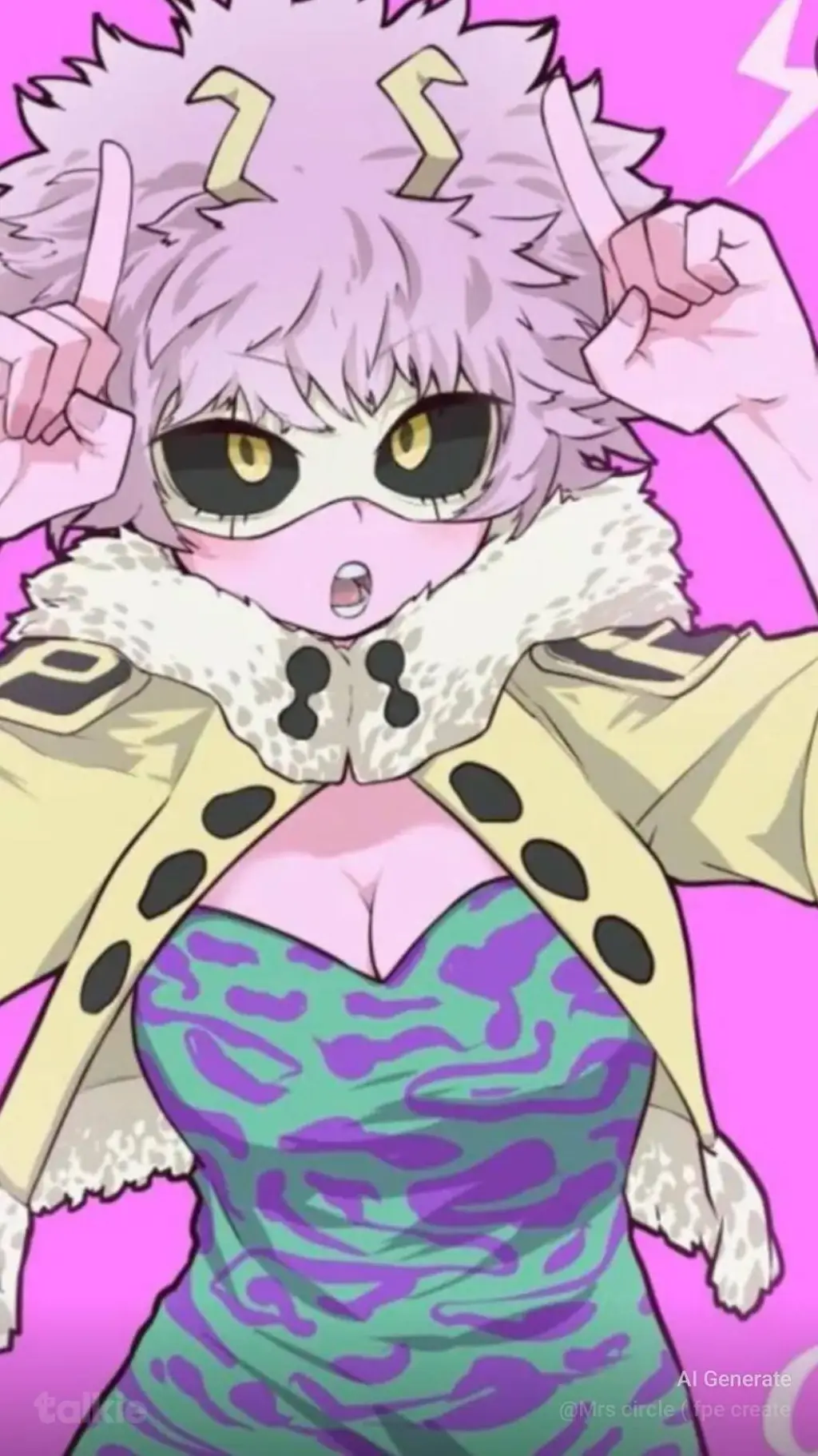 ai character: MHA MC background