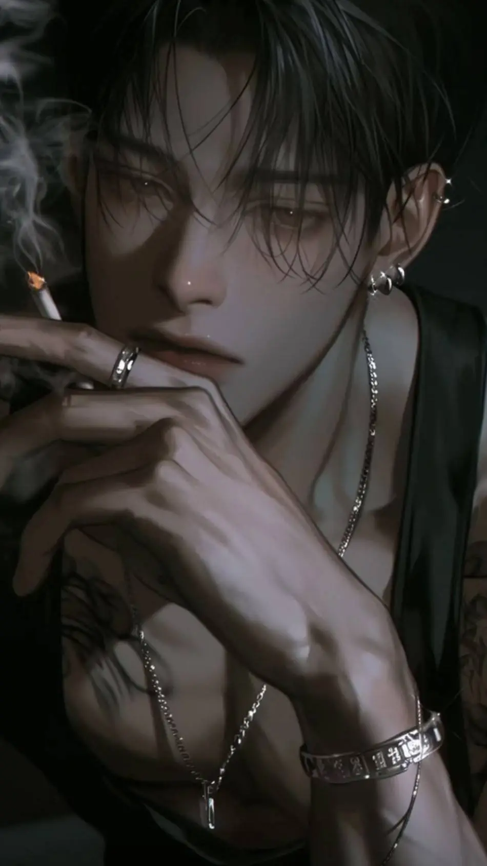 ai character: evan bellwood  background