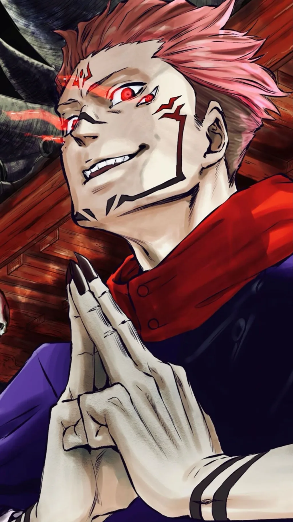 ai character: Sukuna  background