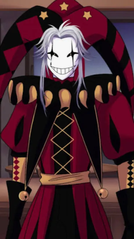 ai character: Pierrot  background