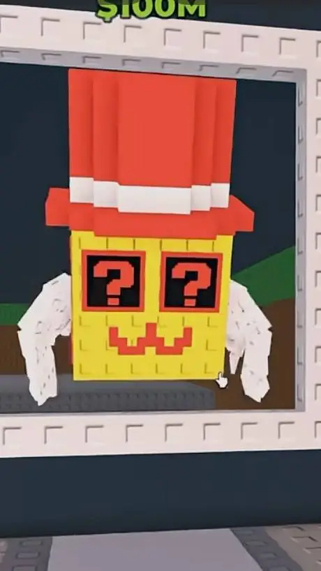 ai character: lucky block secret background