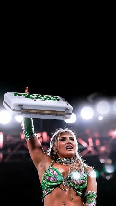 ai character: Tiffany Stratton background