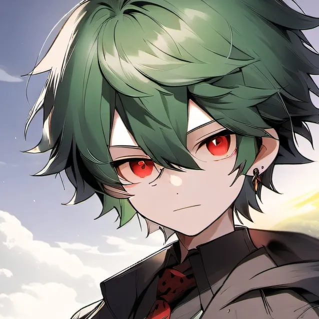 chat with ai character: villan deku