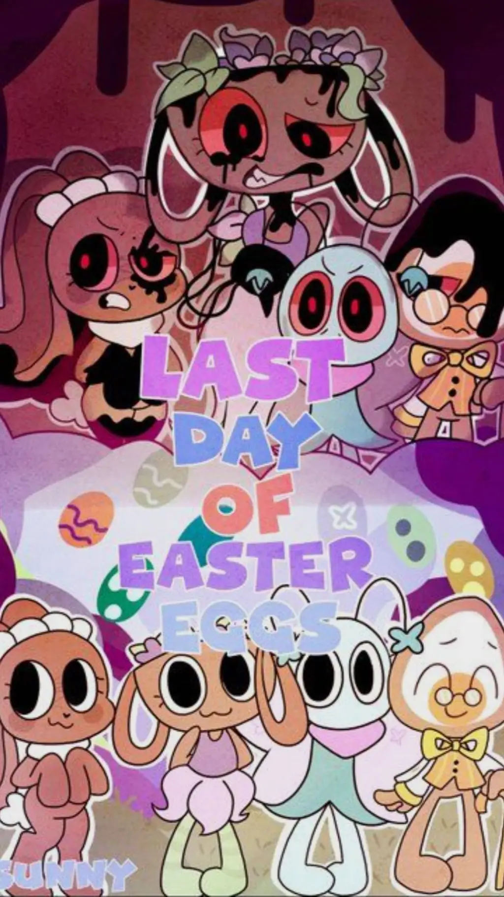 ai character: !Easter toons! background