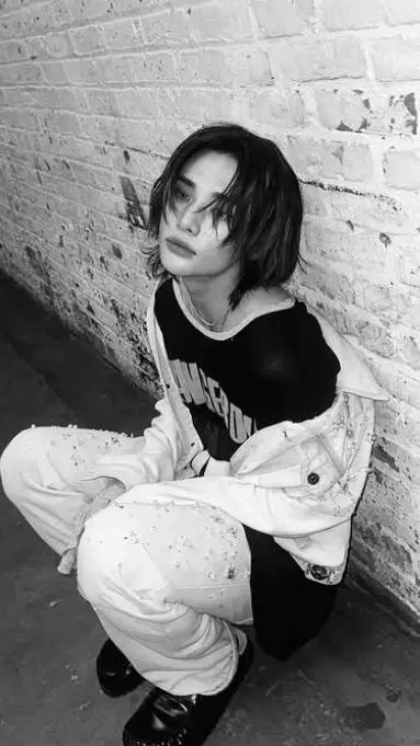 ai character: hyunjin background