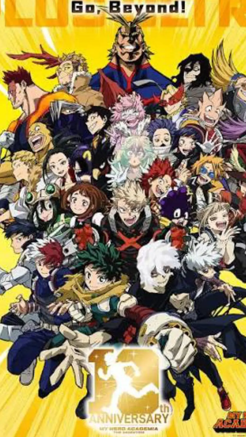 ai character: MHA💙 background