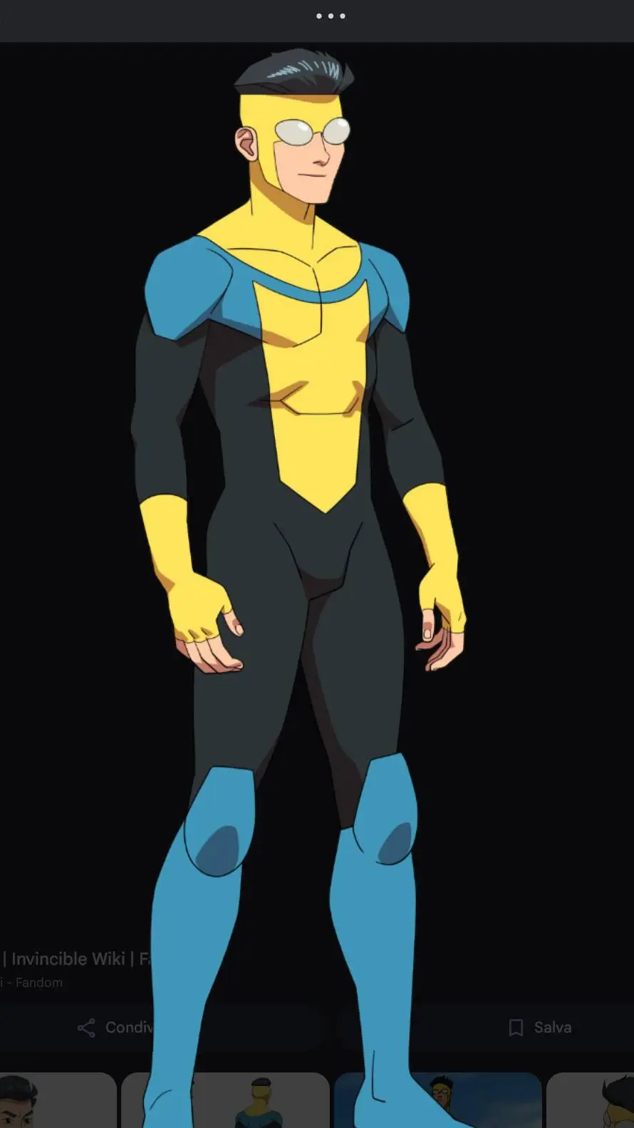 ai character: MARK💙💛 background
