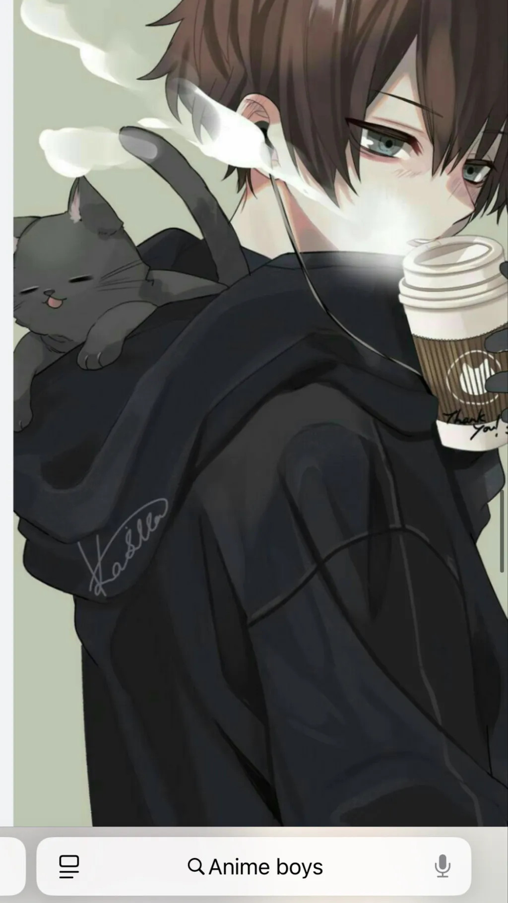 ai character: Niky  background