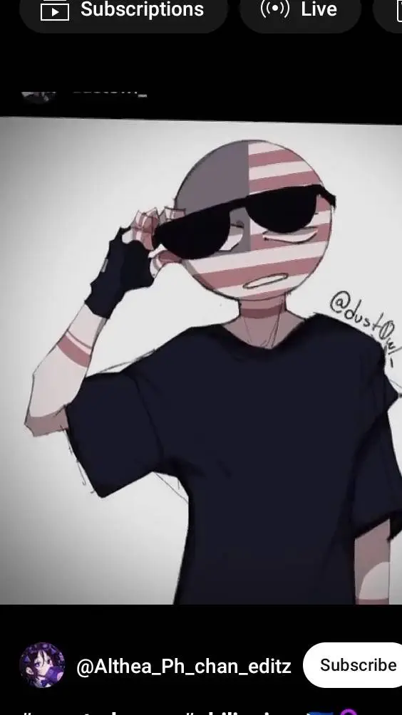ai character: America background