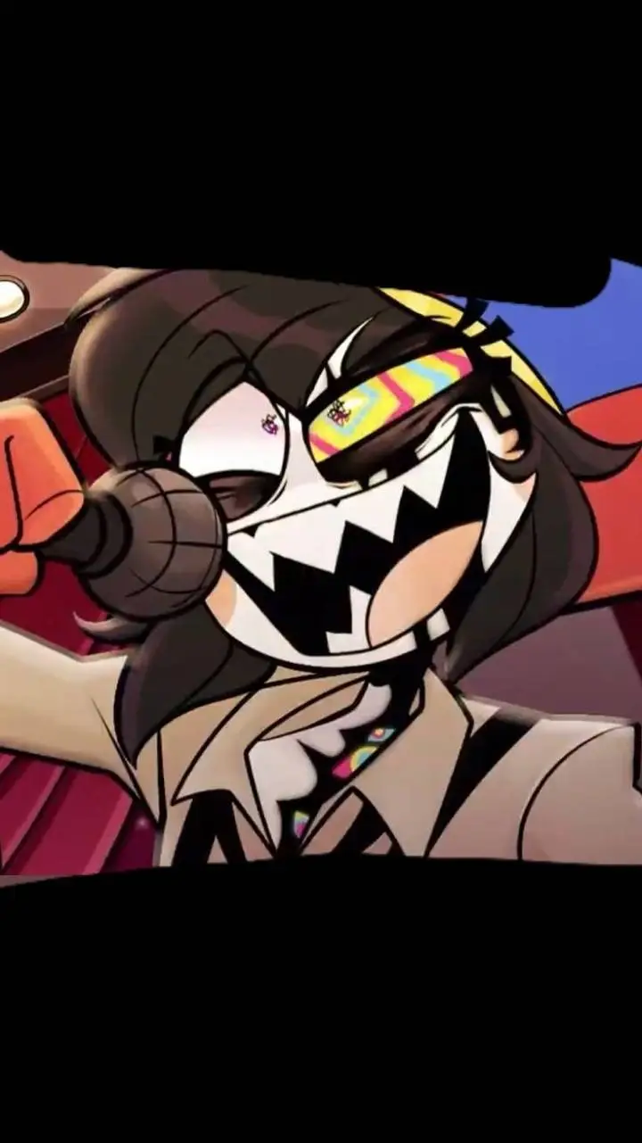 ai character: Abstracted Pomni background