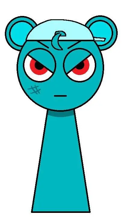ai character: evil sky background