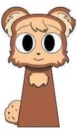 ai character:  MR. BREAD.  background