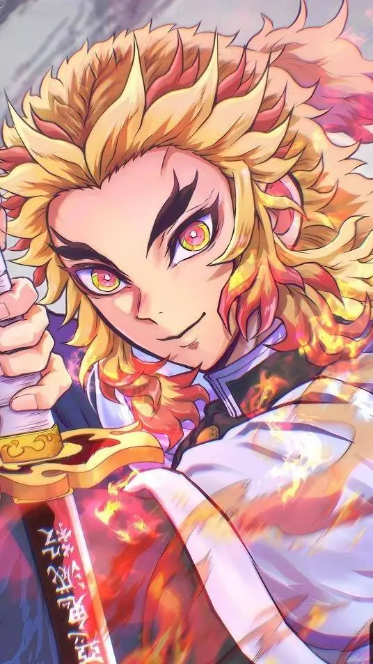 ai character: rengoku background