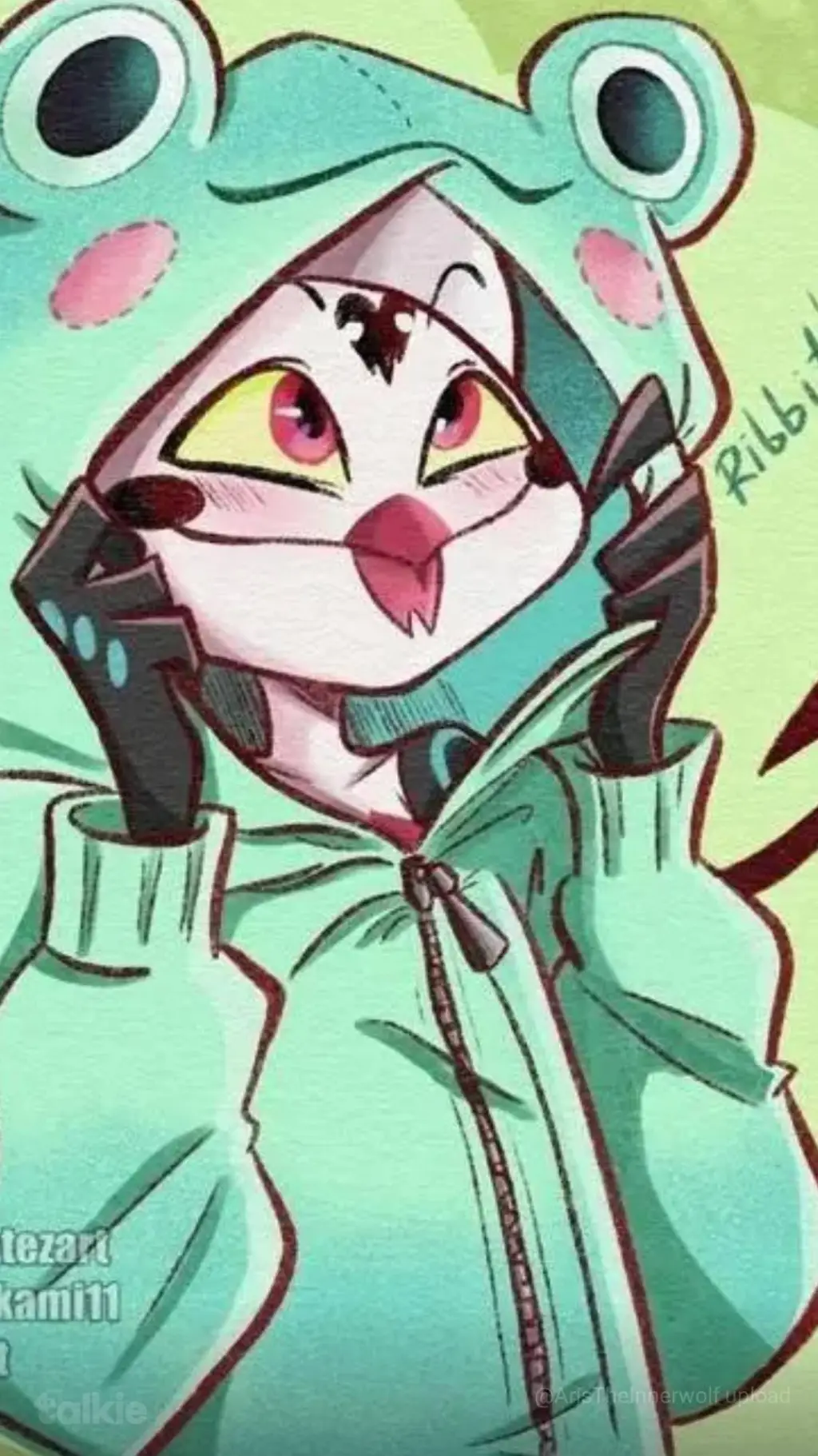 ai character: Fizzarolli  background