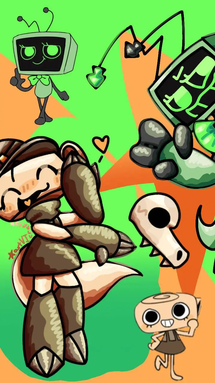 ai character: Shelly X Vee background