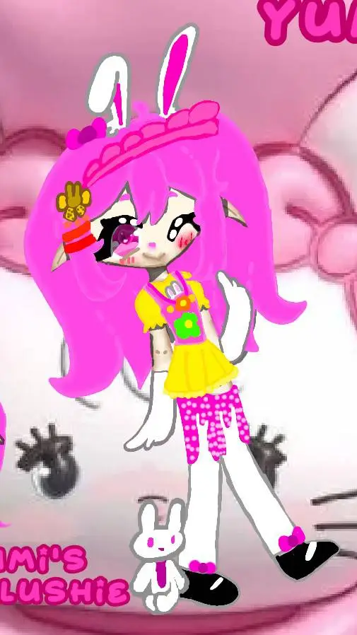 ai character: Yumi🩷💞 background