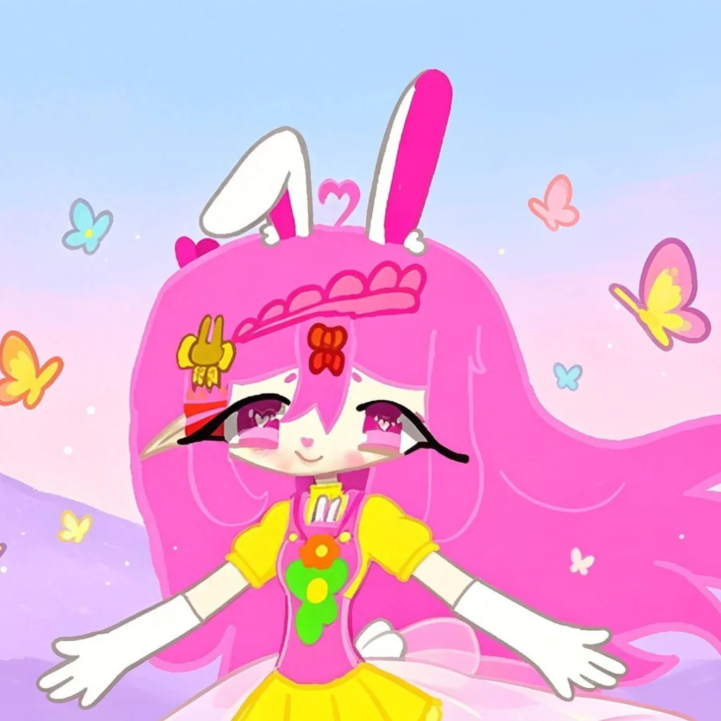 chat with ai character: Bonnie 🐇🎀🐱