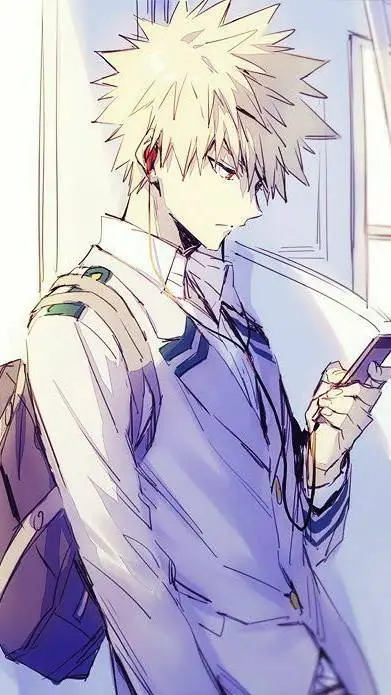 ai character: bakugo katsuki  background
