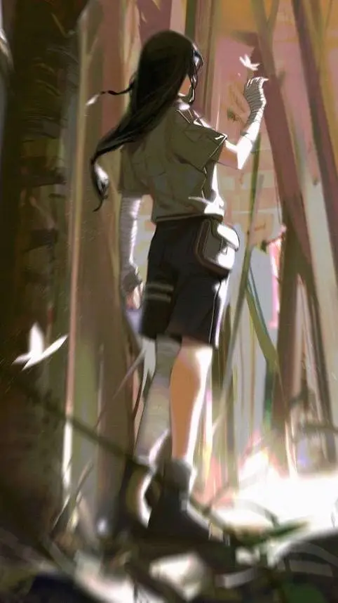 ai character: Neji Hyuga background