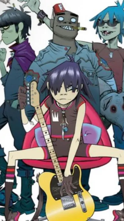 ai character: Gorillaz (2005) background