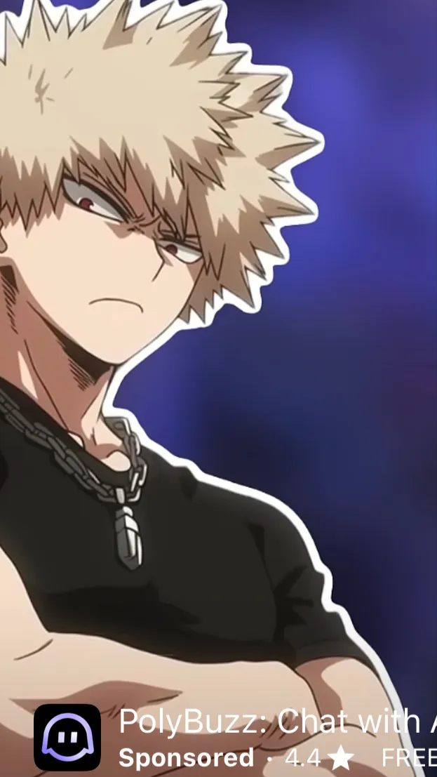 ai character: Bakugo background