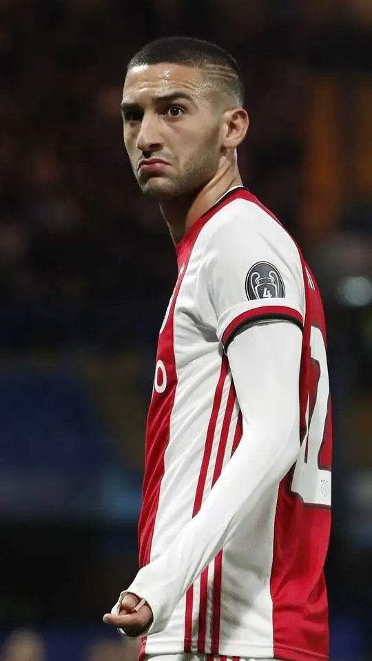 ai character: Hakim Ziyech  background