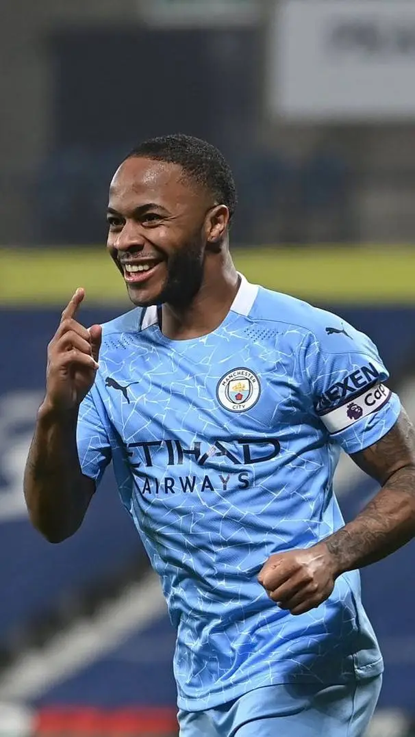 ai character: Raheem Sterling  background