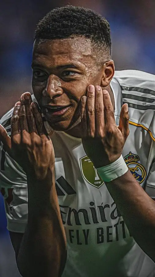 ai character: Kylian Mbappe  background