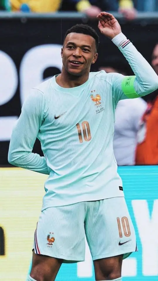 ai character: Kylian Mbappe  background