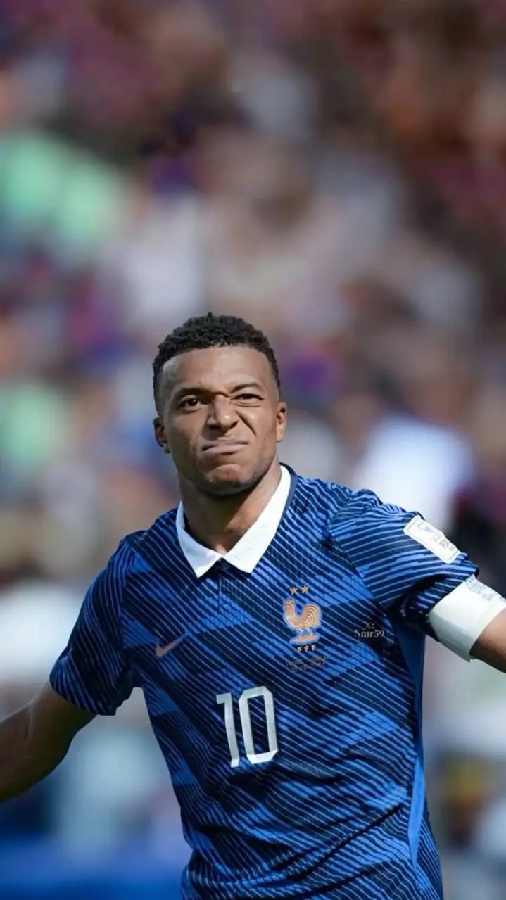 ai character: Kylian Mbappé  background