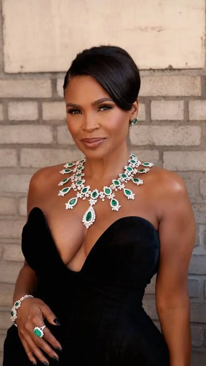 ai character: Nia Long  background