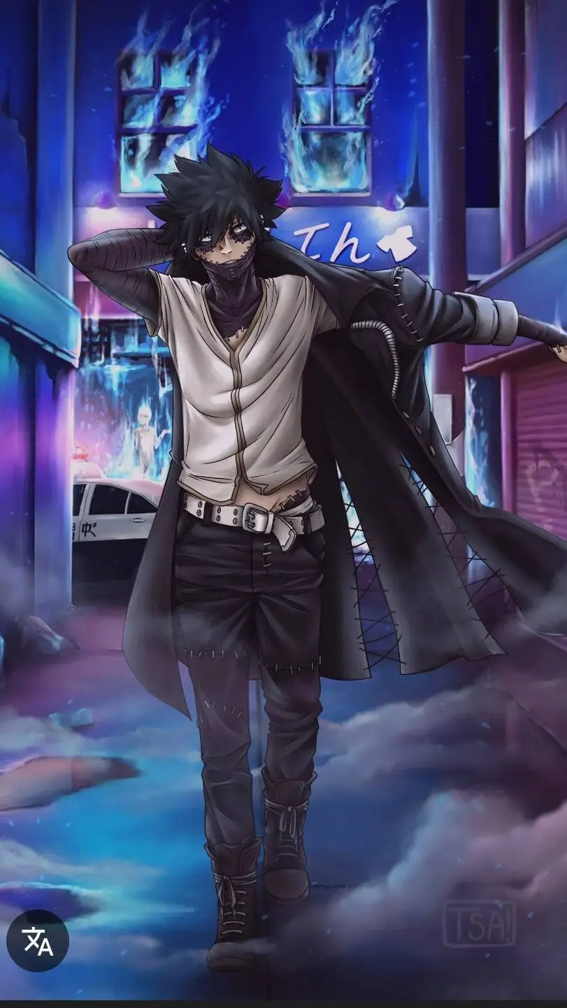 ai character: dabi background