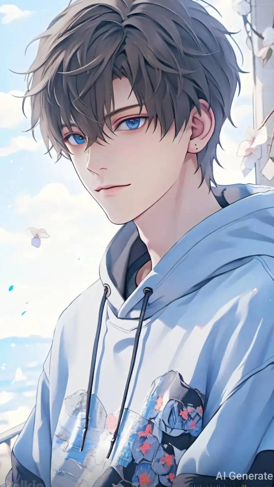 ai character: Nathan camping background