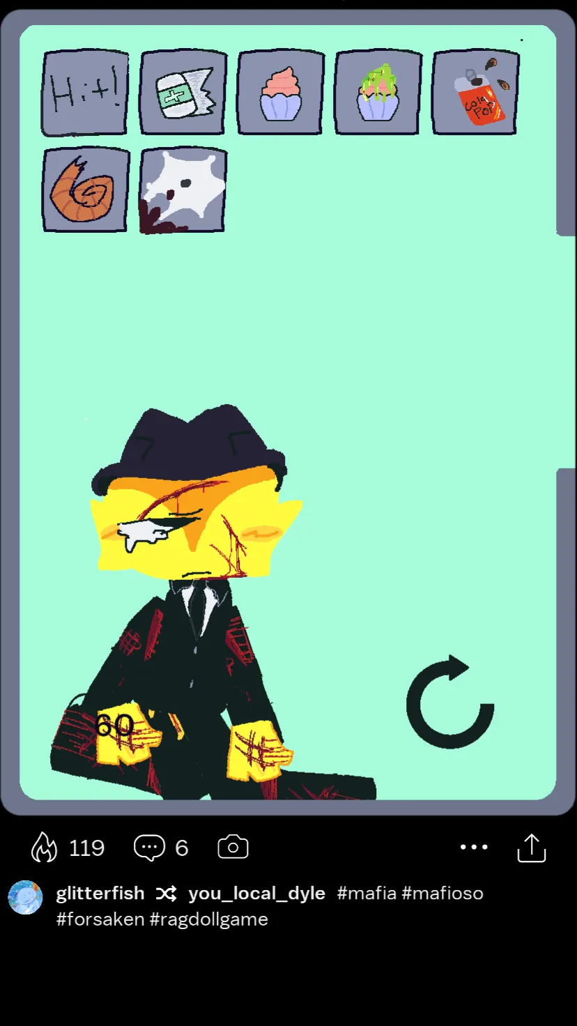 ai character: mafioso ￼ background