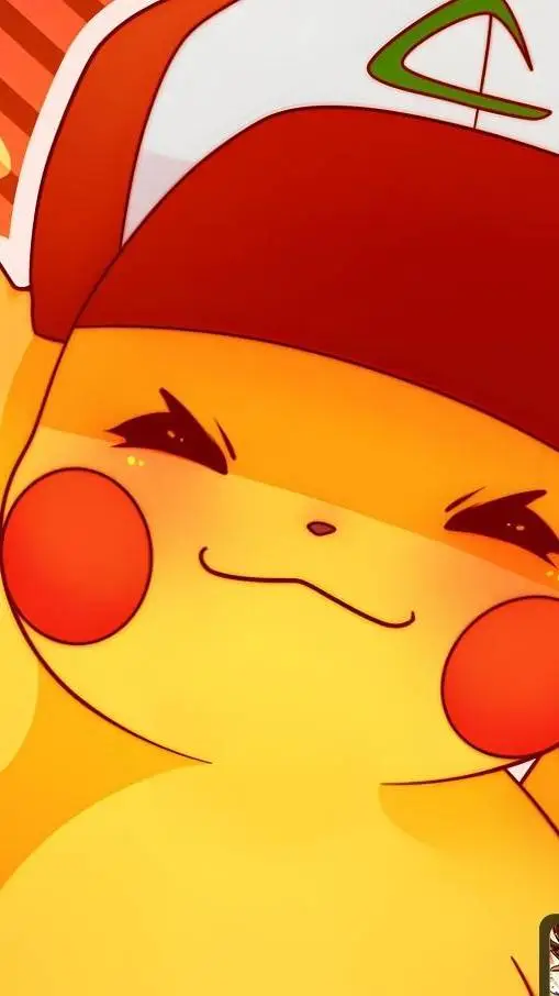 ai character: pikachu background