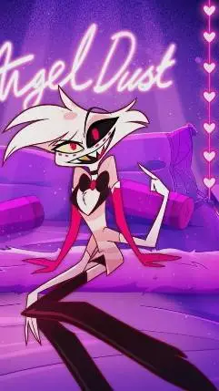ai character: Angel Dust background