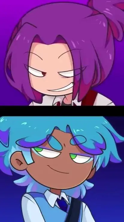 ai character: bxb 💙💜 background