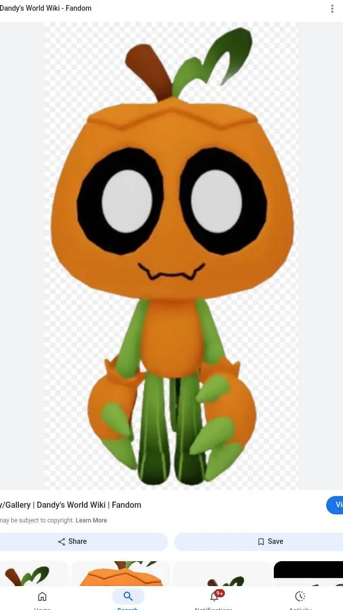 ai character: Gourdy background