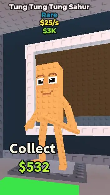 ai character: Tung Tung sahur background