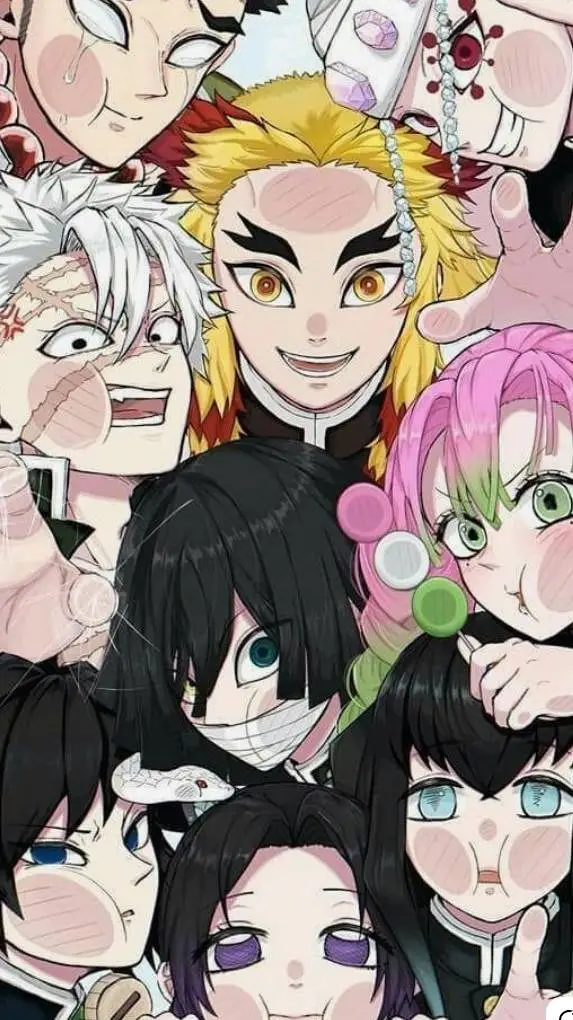 ai character: hashira✨🌼 background