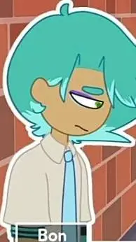 ai character: Bon  background