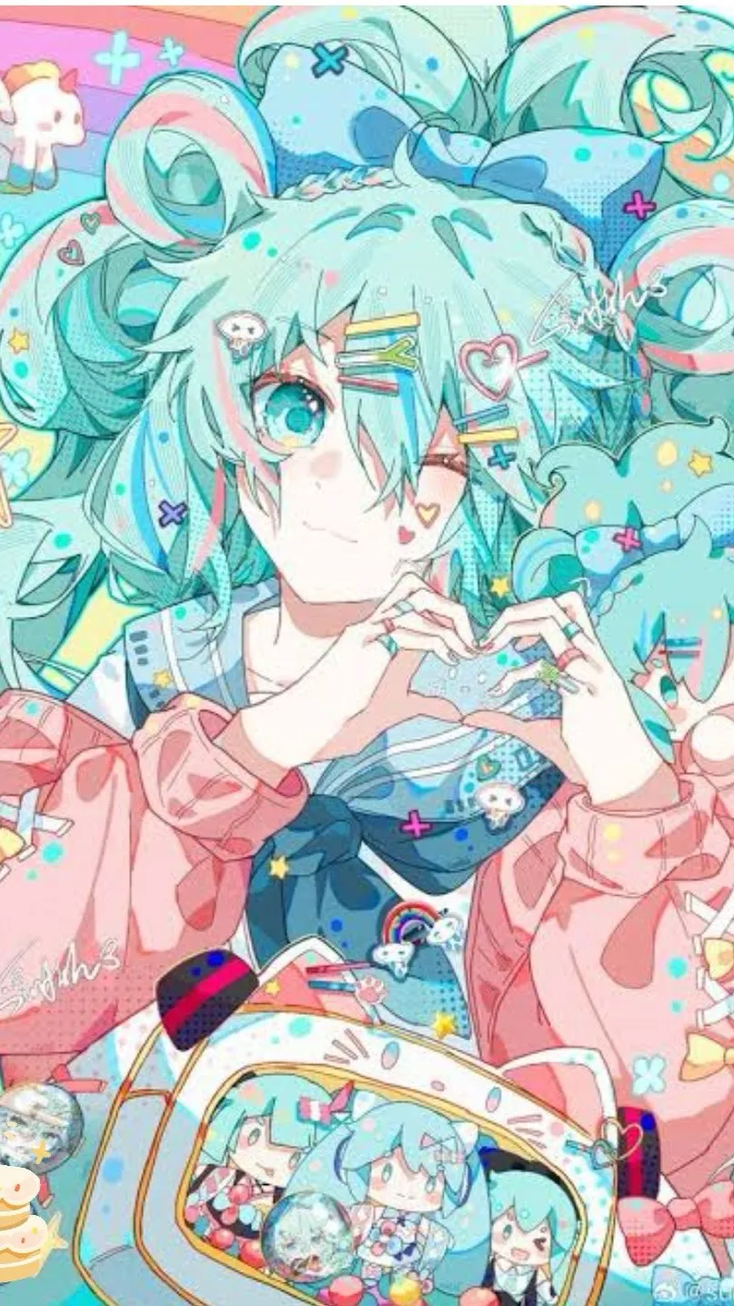 ai character: Magicu Miku! background