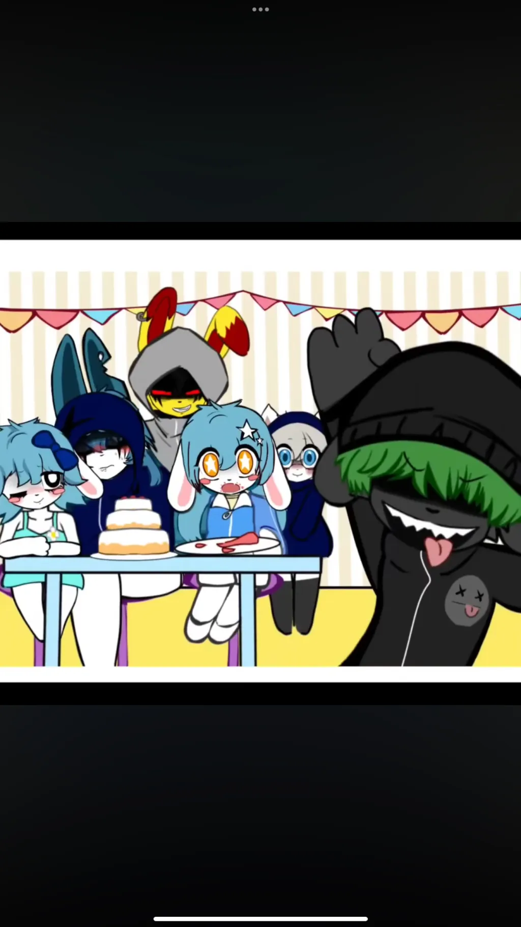 ai character: Pusaki (good end!) background