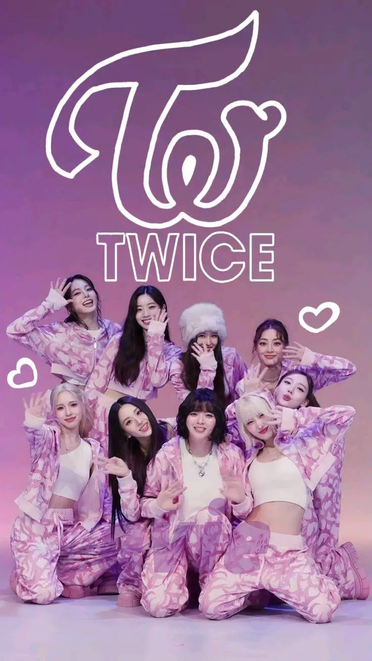 ai character: Twice💘💘 background