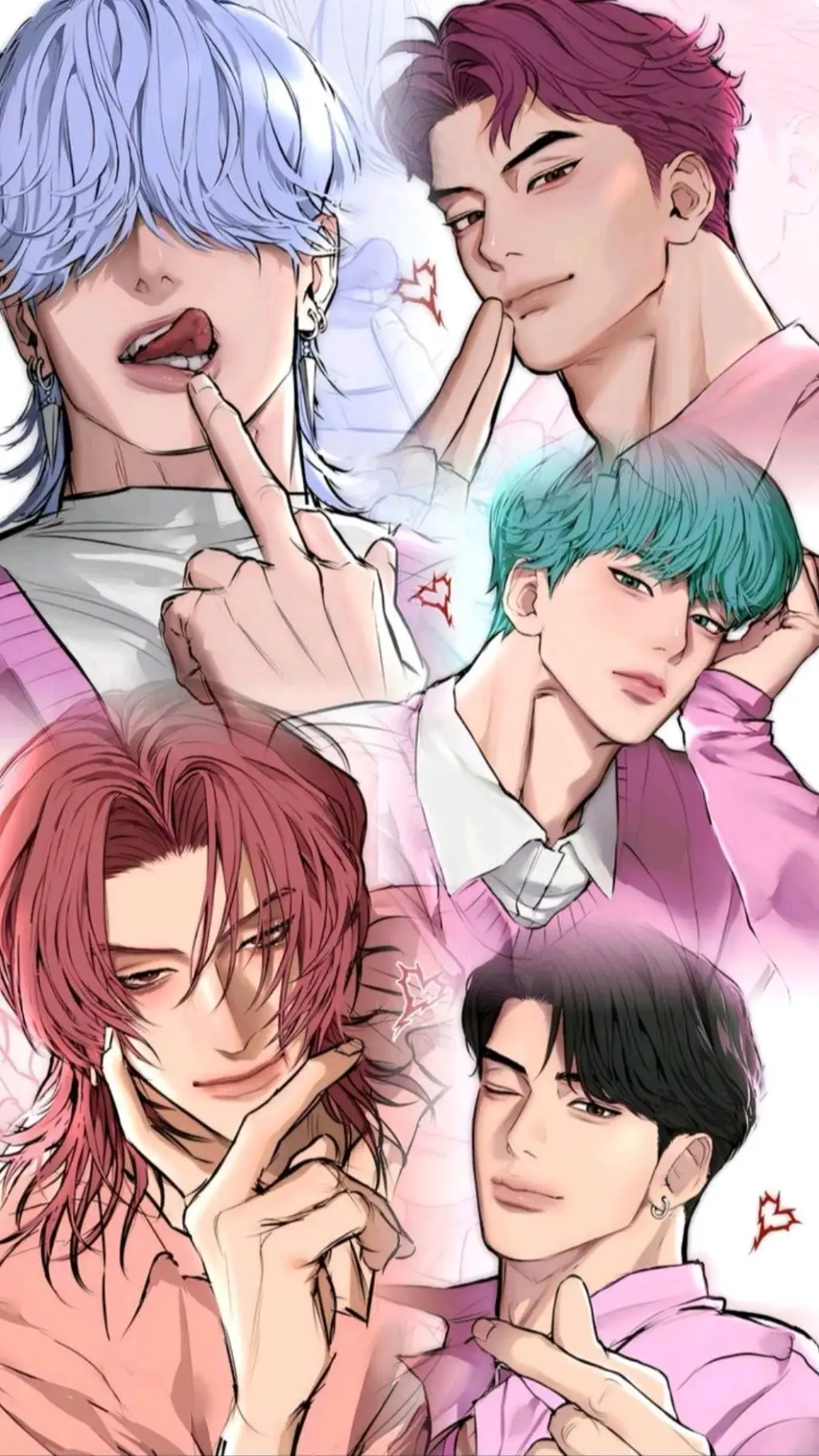 ai character: saja boys~ background