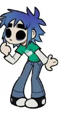 ai character: 2d background