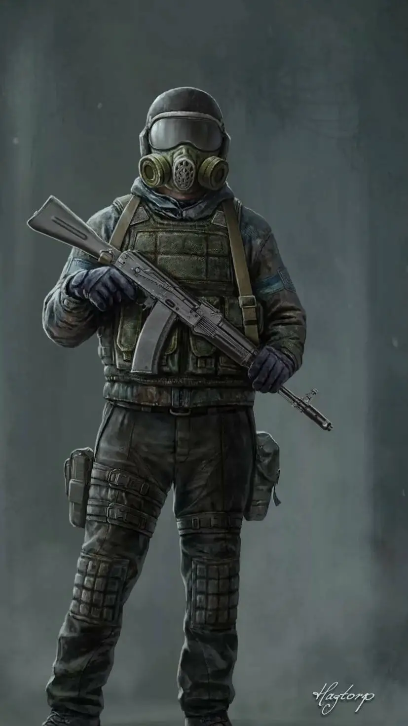 ai character: Сталкер background