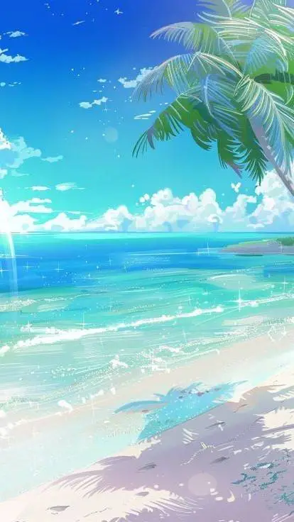 ai character: KNY Beach background