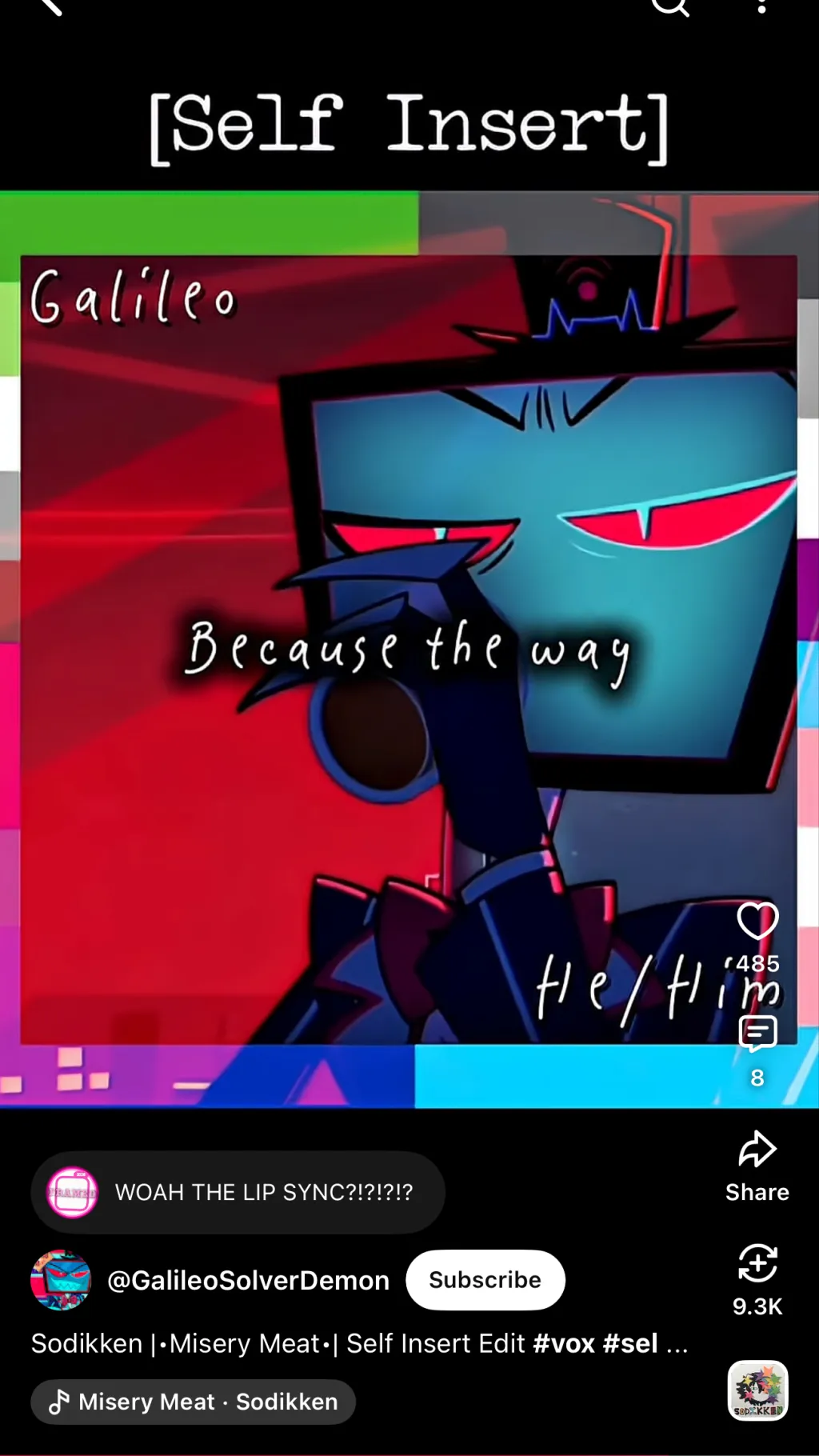 ai character: Vox background